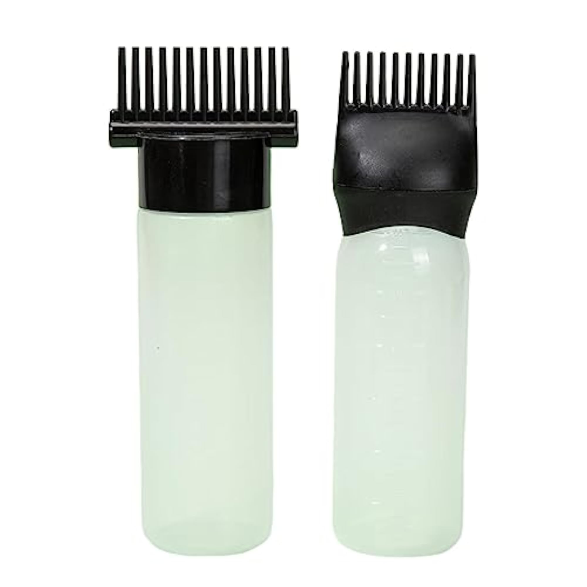 2x Root Comb Applicator Bottles for Hair Dye
